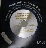 Titan-Laser Scheibe, DIA 125